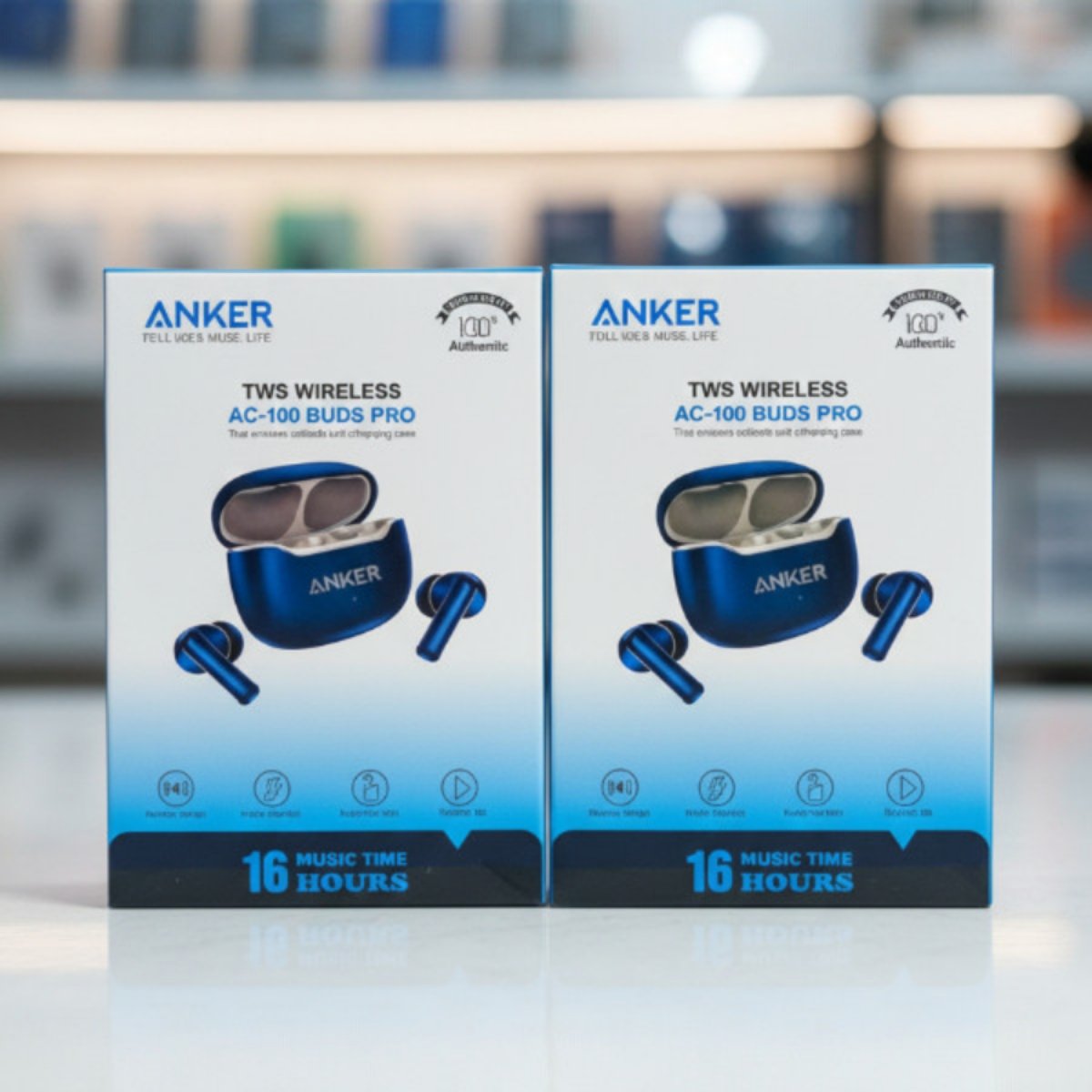 Anker TWS Wireless AC-100 Buds Pro (Multi-Colour) Anker eirbuds