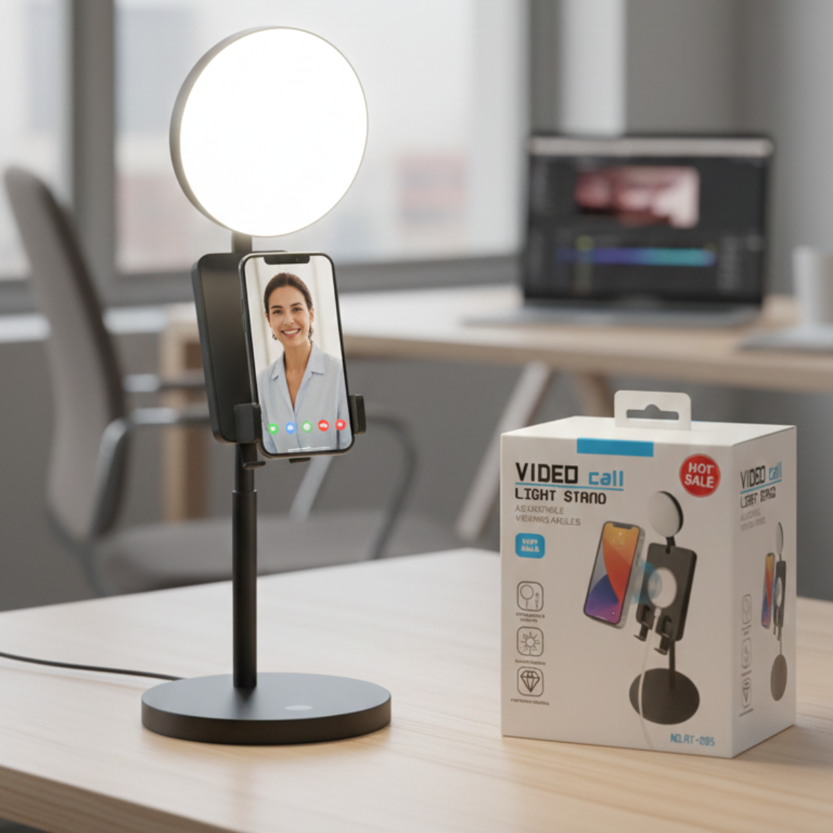 Video Call Light Stand